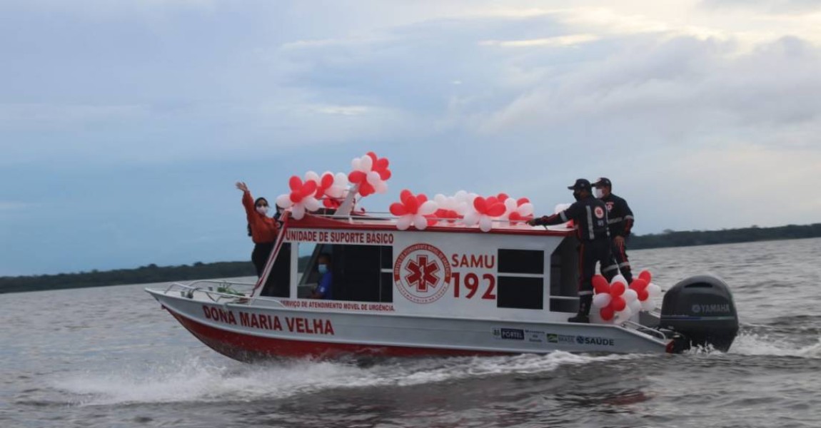 Reforma da Maria Velha, a ambulancha de Portel